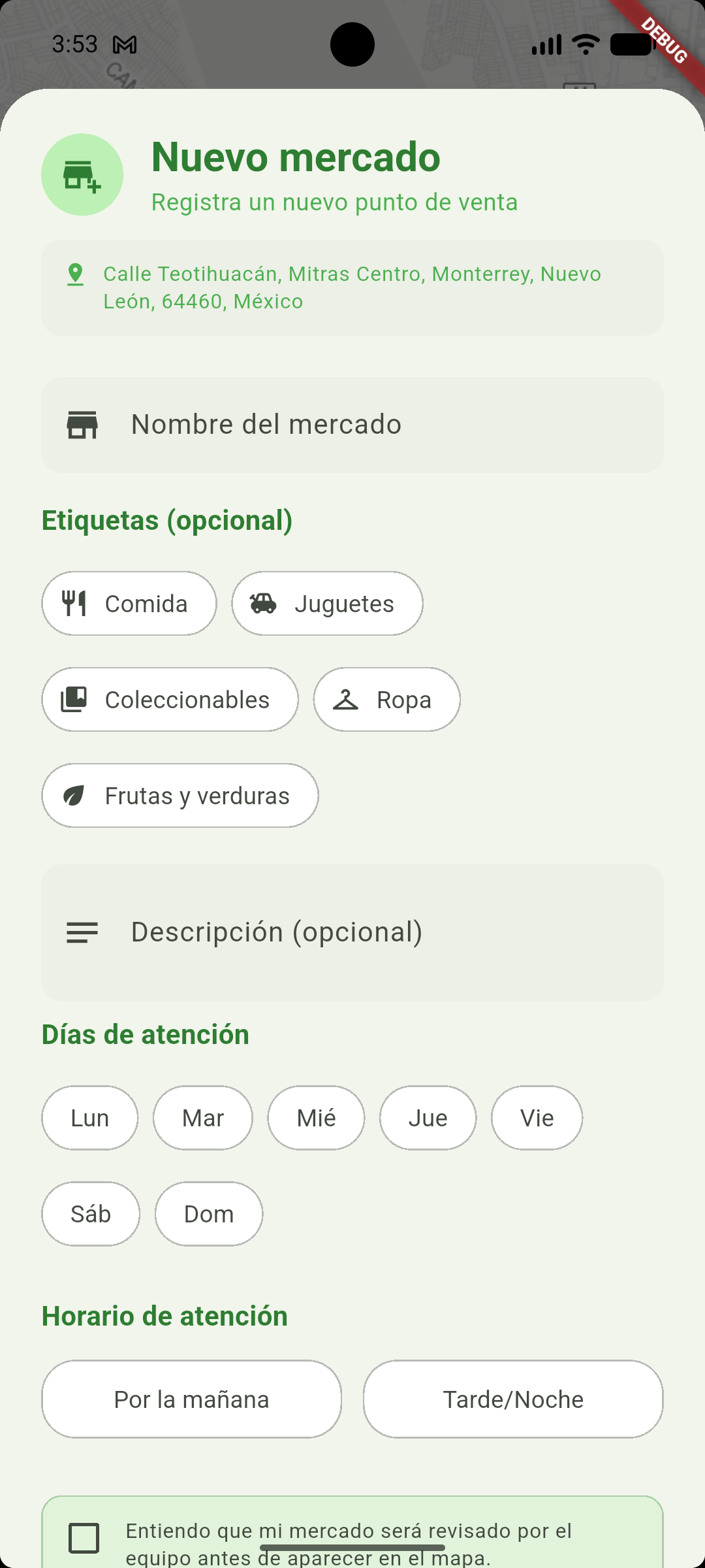 Comunidad en Rodante